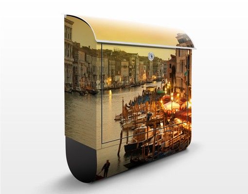 Briefkästen Beige Großer Kanal von Venedig