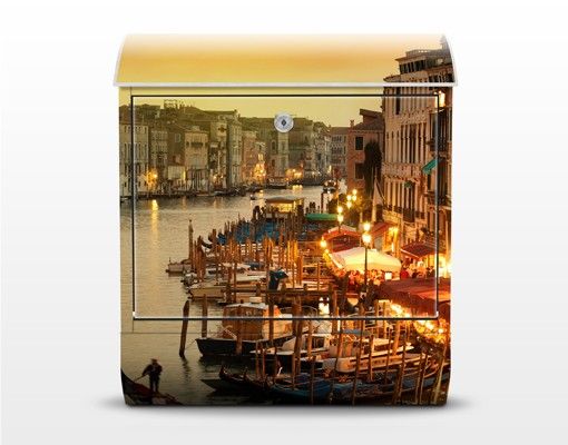 Briefkasten modern Großer Kanal von Venedig
