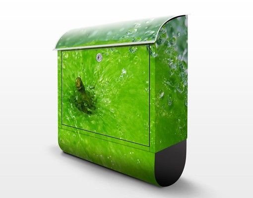 Briefkasten Design Green Apple