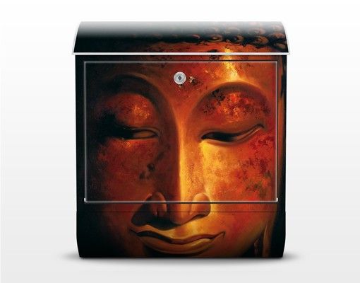 Design Briefkasten Madras Buddha
