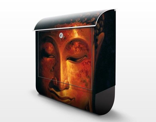 Design Briefkasten Madras Buddha 39x46x13cm