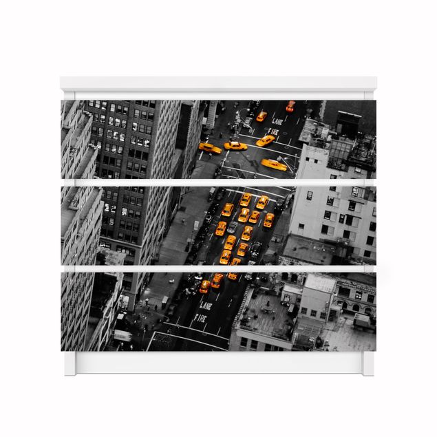 Möbelfolie Taxilichter Manhattan