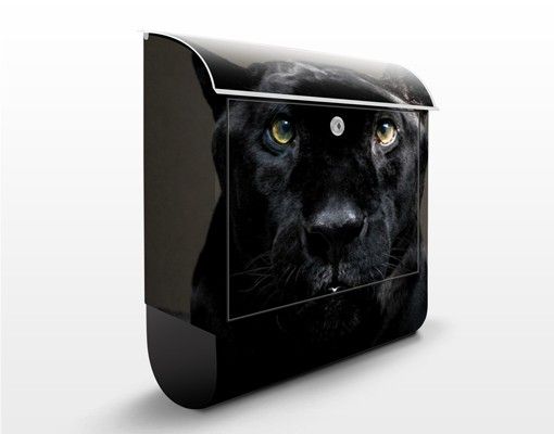 Briefkasten Tier Black Puma