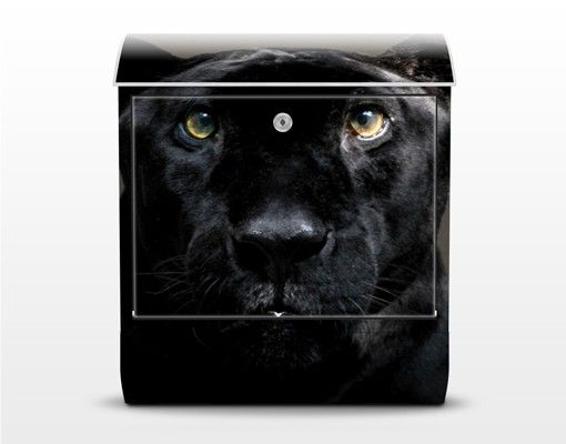 Briefkasten schwarz Black Puma