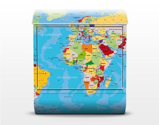 Briefkasten Design The World's Countries