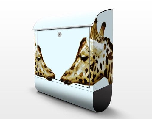 Design Briefkasten Giraffes in Love