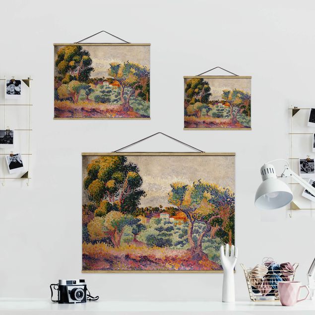 Wandbilder Modern Henri Edmond Cross - Eukalyptus und Olivenhain
