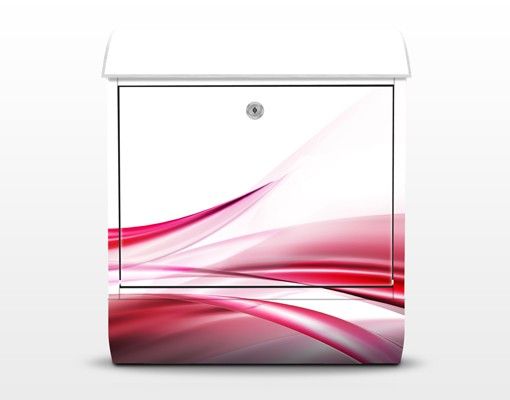 Design Briefkasten Pink Dust