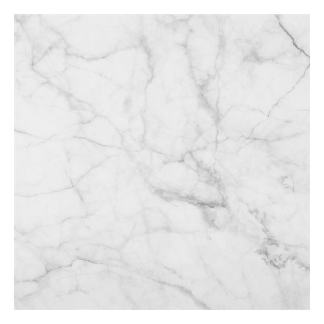 Küchenspiegel Glas Bianco Carrara