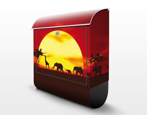 Briefkasten Design No.CG80 Sunset Caravan