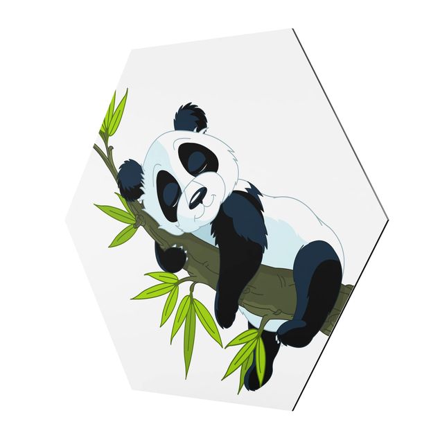 Wandbilder Modern Schlafender Panda
