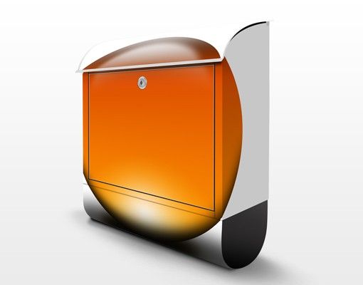 Briefkasten modern Magical Orange Ball
