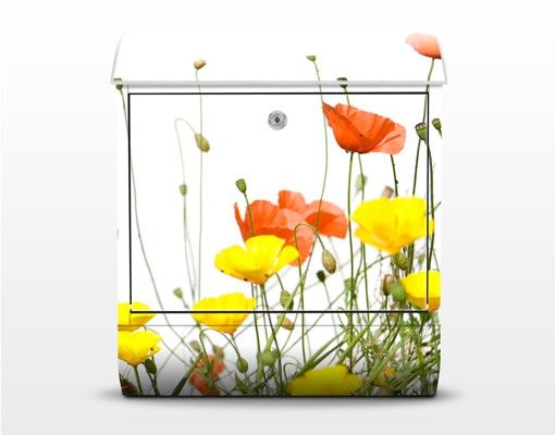 Briefkasten Design Wild Flowers