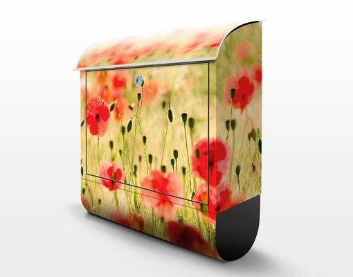 Briefkasten Design Summer Poppies