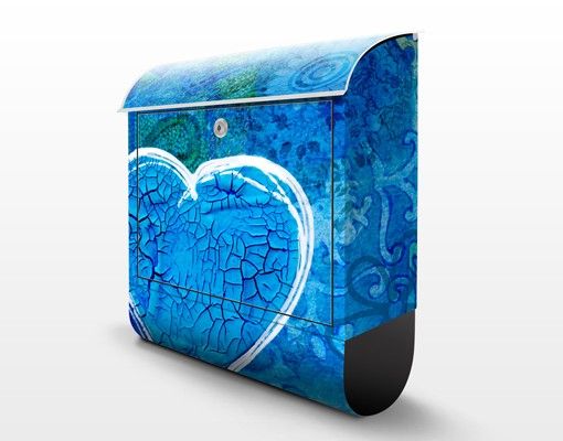 Wandbriefkasten - Terra Azura - Briefkasten Blau