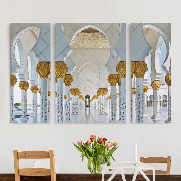 Wanddeko Küche Moschee in Abu Dhabi