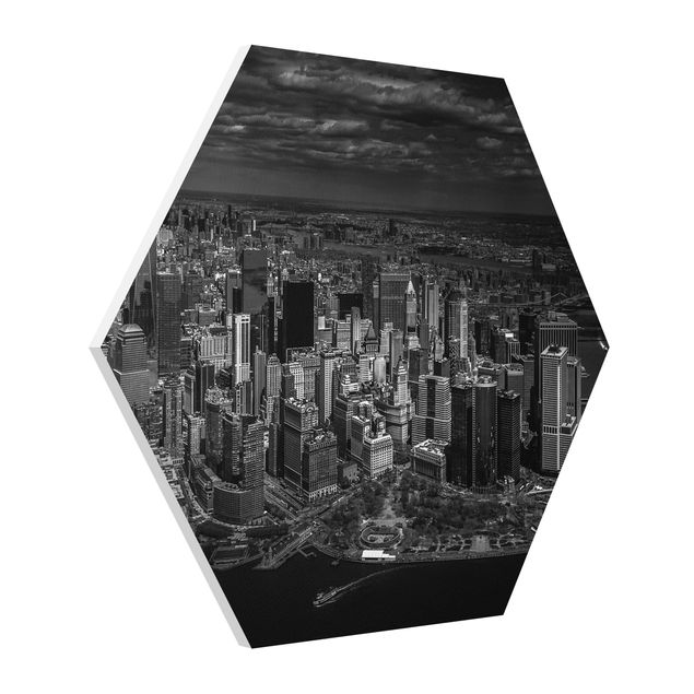 Wandbilder Modern New York - Manhattan aus der Luft