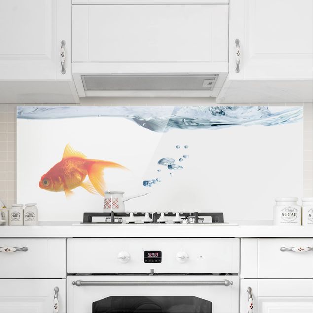 Küche Dekoration Goldfisch