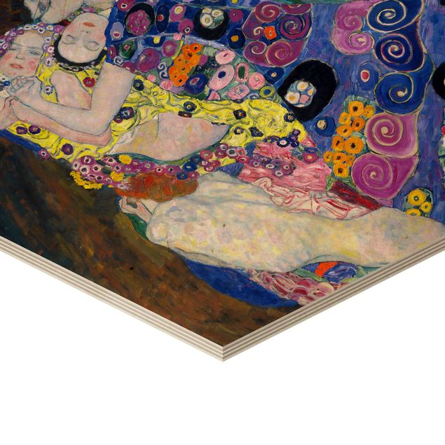 Kunstdrucke kaufen Gustav Klimt - Die Jungfrau