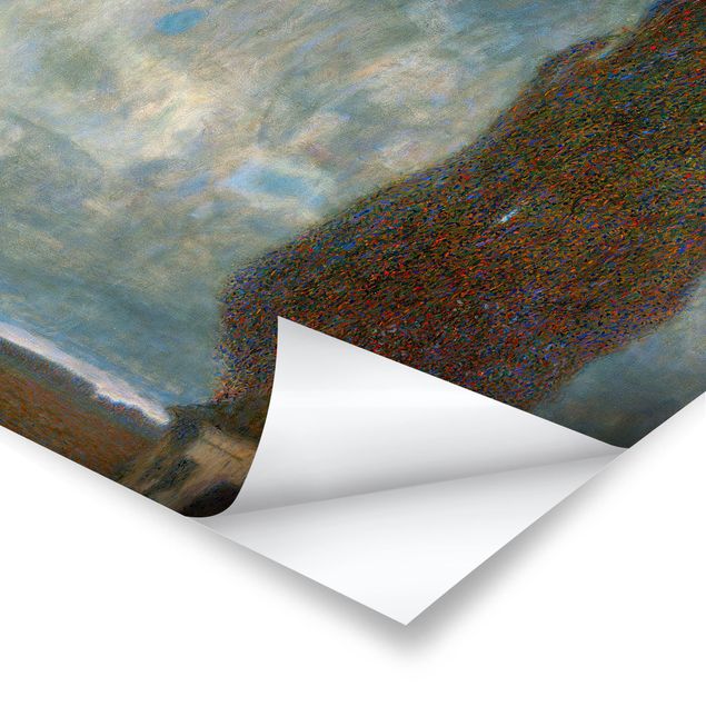 Poster Naturbilder Gustav Klimt - Die große Pappel II