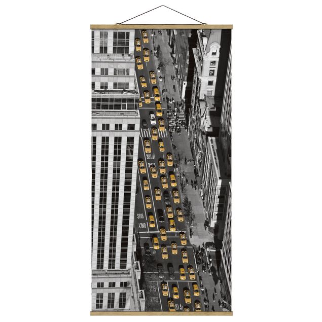 Wandbilder Architektur & Skyline Taxiverkehr in Manhattan