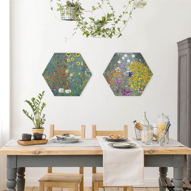 Küche Dekoration Gustav Klimt - Im grünen Garten