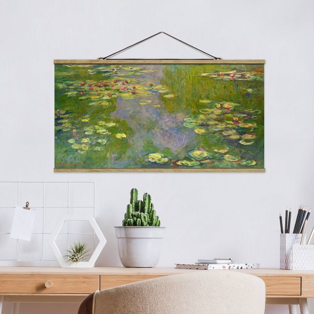 Küche Dekoration Claude Monet - Grüne Seerosen