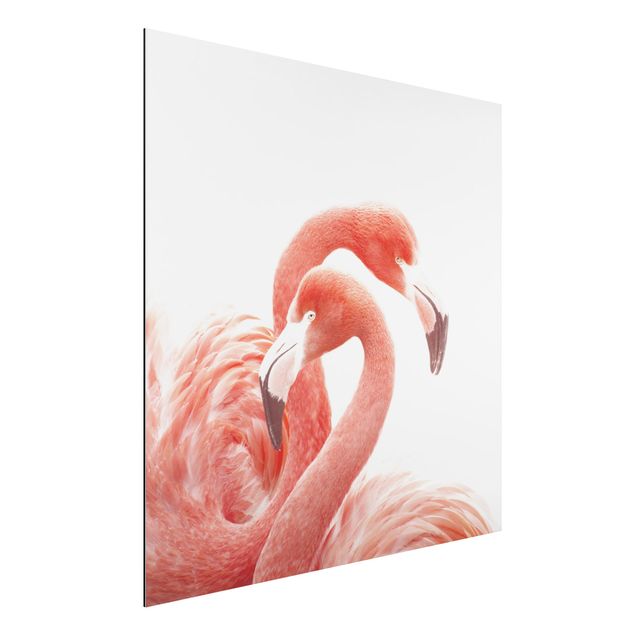 Küche Dekoration Zwei Flamingos