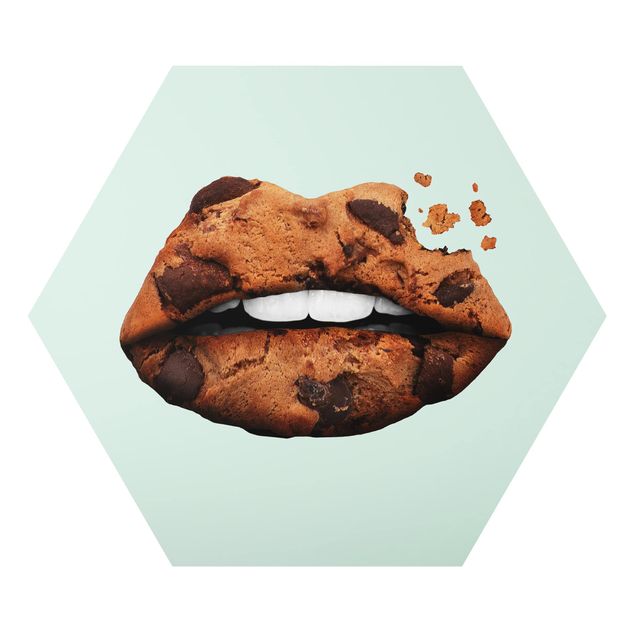 Jonas Loose Bilder Lippen mit Keks