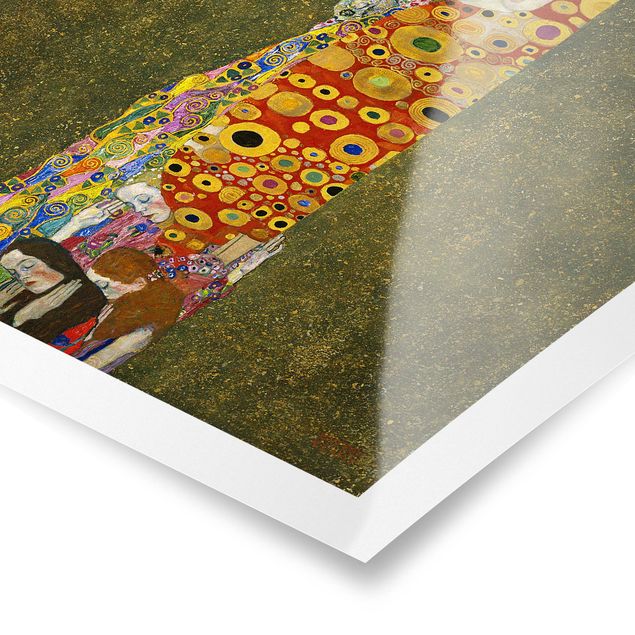 Poster Kunstdruck Gustav Klimt - Die Hoffnung II