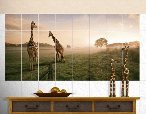 Küchen Deko Surreal Giraffes