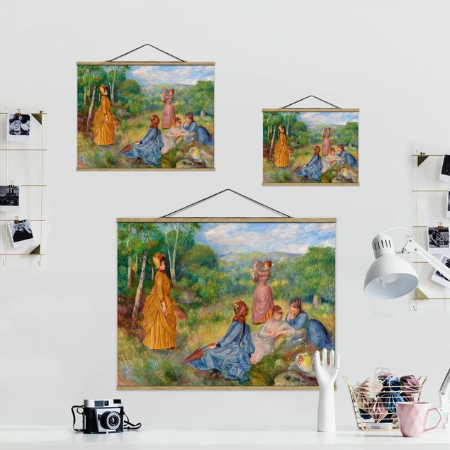 Wandbilder Federn Auguste Renoir - Federballspiel