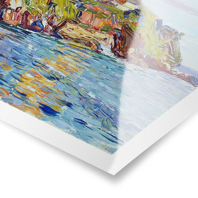 abstrakte Kunst Poster Wassily Kandinsky - Bucht Rapallo