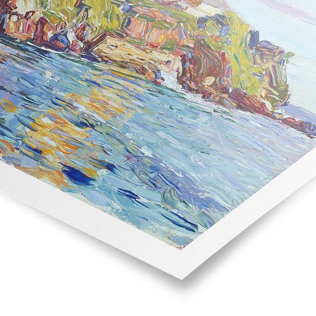 Poster Kunstdruck Wassily Kandinsky - Bucht Rapallo
