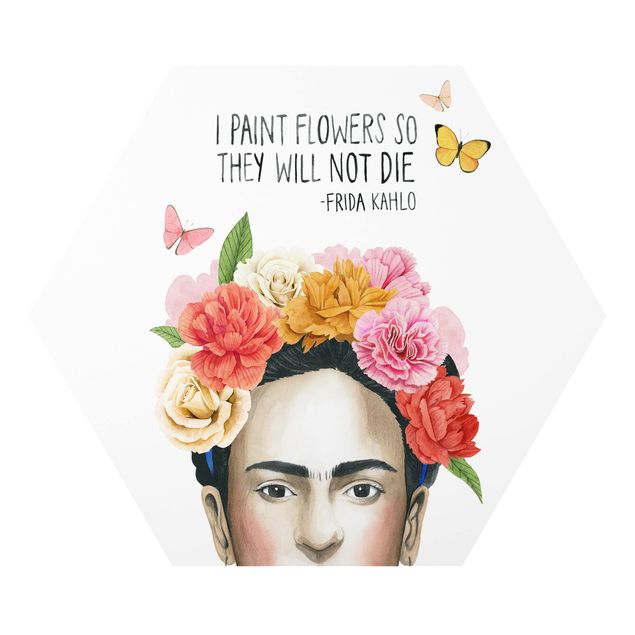 Foto auf Hartschaumplatte Fridas Gedanken - Blumen