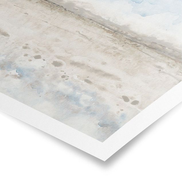 Wandbilder Modern Horizont-Kante I