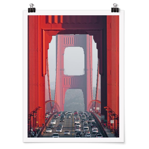 Wandbilder Autos Trip down the Bridge