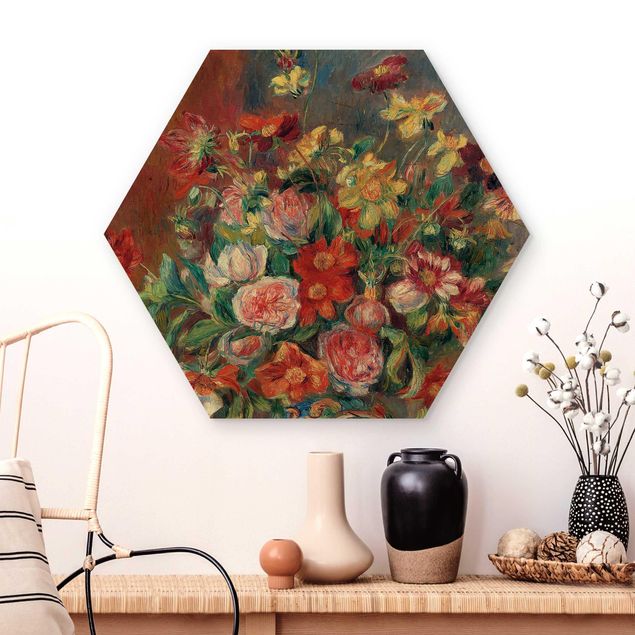 Wanddeko Küche Auguste Renoir - Blumenvase