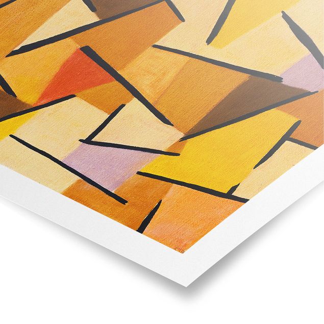 Wandbilder Kunstdrucke Paul Klee - Harmonisierter Kampf