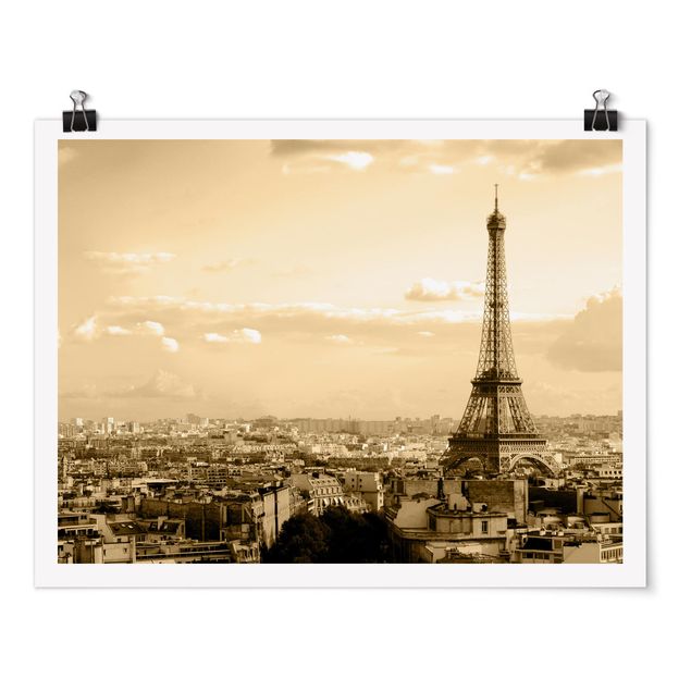Wandbilder Architektur & Skyline I Love Paris
