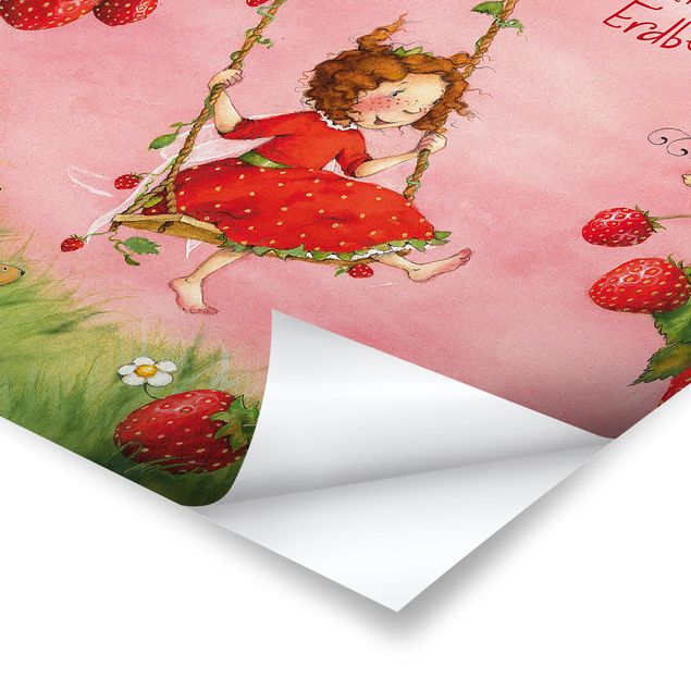 Poster bestellen Erdbeerinchen Erdbeerfee - Baumschaukel