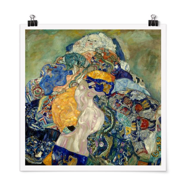 Kunststile Gustav Klimt - Baby (Wiege)