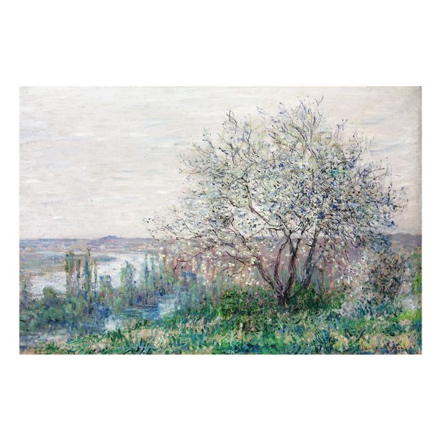 Glasrückwand Küche Claude Monet - Frühlingsstimmung