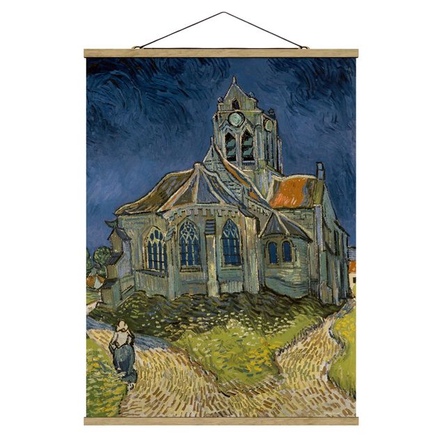Kunststil Post Impressionismus Vincent van Gogh - Kirche Auvers-sur-Oise