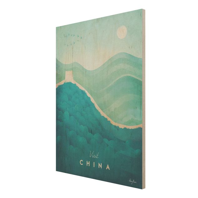 Henry Rivers Kunstdrucke Reiseposter - China