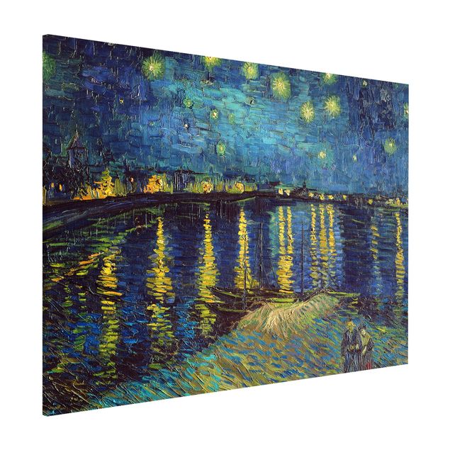 Küche Dekoration Vincent van Gogh - Sternennacht über der Rhône