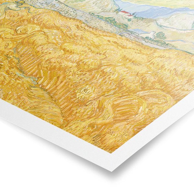 Kunststile Vincent van Gogh - Kornfeld mit Schnitter