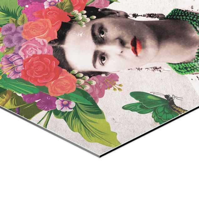 Bilder Frida Kahlo - Blumenportrait