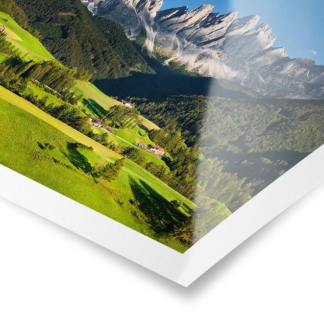 Wandbilder Natur Geislerspitzen in Südtirol
