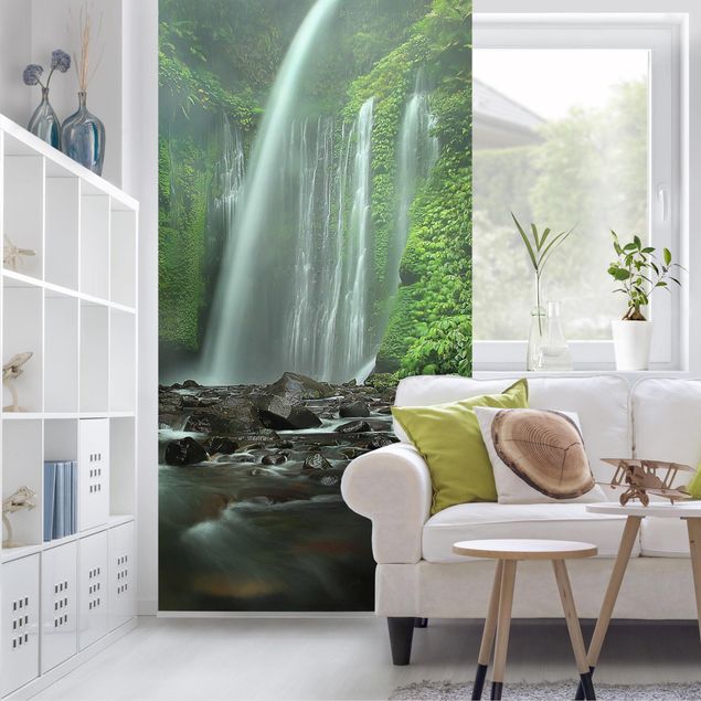 Wanddeko Küche Tropischer Wasserfall